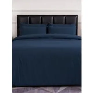 LUCKY MATTRESS ชุดผ้าปูที่นอน ป้องกันไรฝุ่น Micro Touch Earth Tone Stlye ขนาด 5 ฟุต สูง 14 นิ้ว ลาย MC 016 สีน้ำเงิน (MKP1225650)