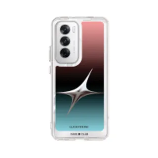 Oppo Reno 12 Clear Case LuckyDose Saturday Lucky Color (88528795107068852879060744)