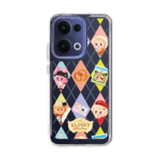 Oppo Reno 13 Clear Case KLOSET Bonbon Bleu (88528796727018852879625684)