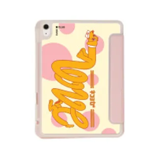 iPad Air4/5/6/7 11" 2025 (M2/M3) Clear Pink Happy Hotdoggo (88528799170488852879100327)