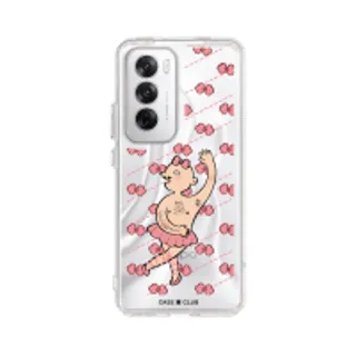 Oppo Reno 12 Clear Case Ballet Dancer (88528795107068852879541236)