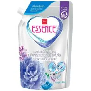 เอสเซ้นซ์น้ำยาซักผ้าสูตรเข้มข้นลดคราบเหลืองสะสมกลิ่นเอลิแกนท์บลู 600มล. Essence Concentrated Liquid Detergent Elegant Blue 600ml. Refill (8850002854758)