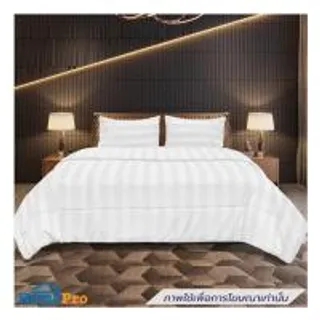 ชุดผ้าปูที่นอน 6 ฟุต (ชุด 6 ชิ้น) PICASSO TENCEL JASMINE สี WHITE (1302257)