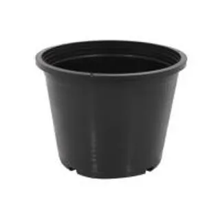 กระถางต้นไม้ SPRING 5.5 นิ้ว สีดำ (1141277)