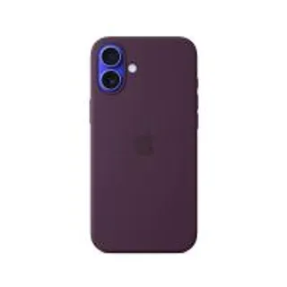 Apple iPhone 16 Plus Silicone Case with MagSafe - Plum (195949885150)