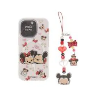 Blue Box x Mickey & Friend เคส iPhone 16 Pro Tsum Tsum Mickey&Minnie in love with Magnetic (8858879367197)