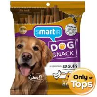 สมาร์ทเตอร์ขนมสุนัขชนิดแท่งรสตับไก่ 400กรัม Smarter Dog Snack Stick Chicken Liver Flavor 400g. (8853474089895)