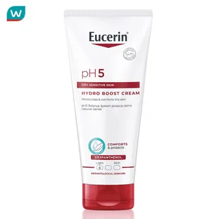 Eucerin ยูเซอริน พีเอช5 ดราย เซ็นซิทีฟ สกิน ไฮโดร บูส ครีม 200 มล. ครีมบำรุงผิวกายเนื้อบางเบา