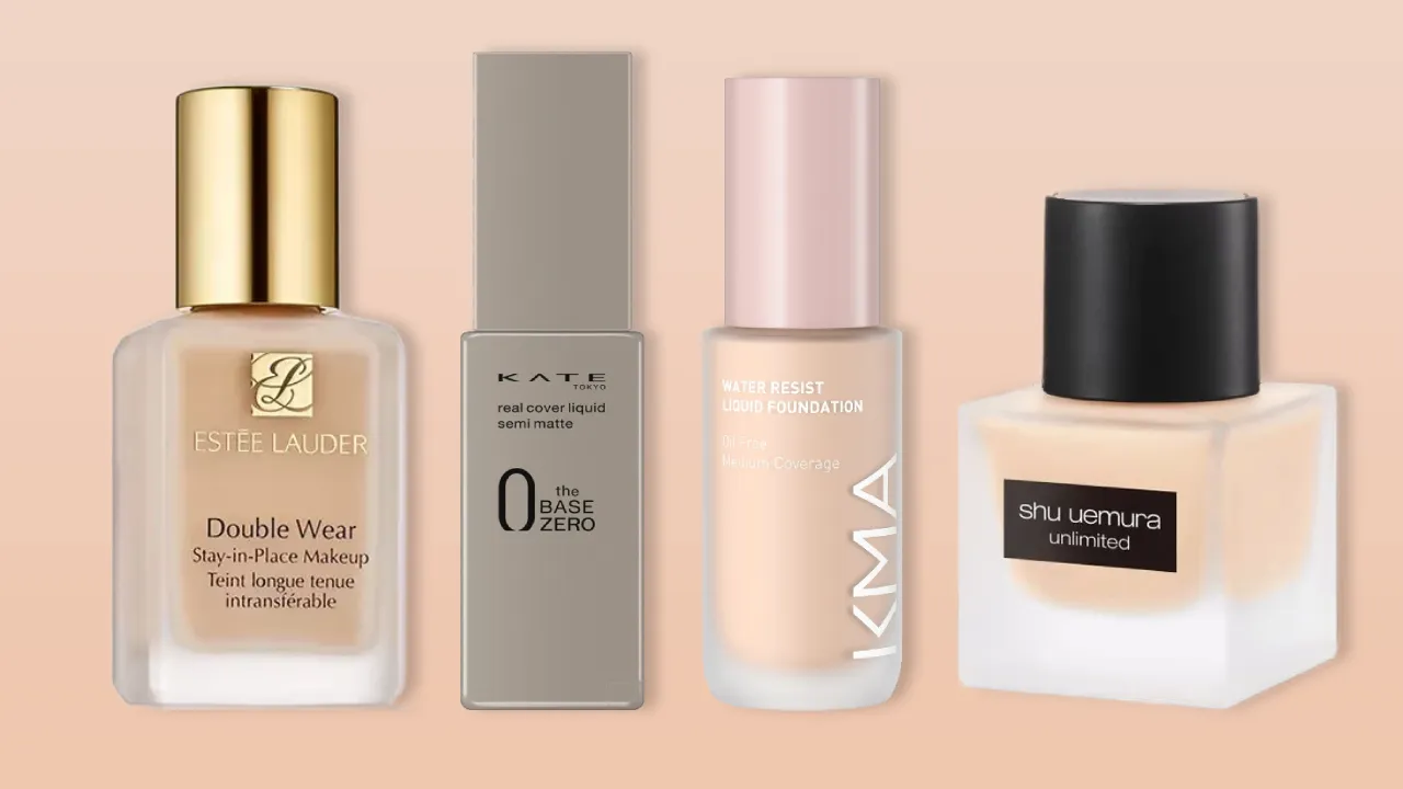 แนะนำ 10 รองพื้น ยี่ห้อไหนดี คุมมัน บางเบา ปกปิดดี ผิวสวยตลอดวัน