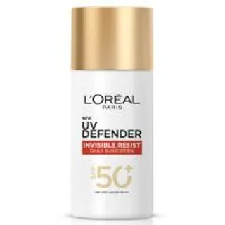 ลอรีอัลกันแดดยูวีดีเฟนเดอร์อินวิซิเบิ้ลฟลูอิดเอสพีเอฟ50 50มล. Loreal UV Defender Invisible Fluid SPF50 50ml. (8994993018086)