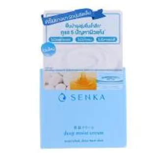 เซนกะดีพมอยส์ครีม 50กรัม Senka Deep Moist Cream 50g. (4550516705198)