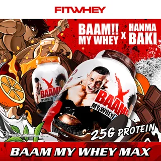 BAAM MY WHEY PROTEIN MAX (5 LB) | โปรตีนคุณภาพดีในราคาที่คุ้มค่า | FITWHEY