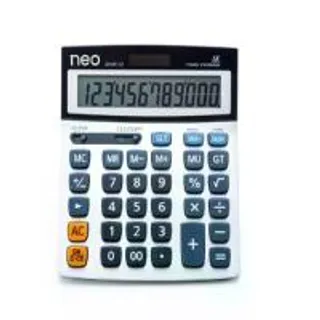 NEO NEO เครื่องคิดเลข 12 หลัก 2218T-12 สีเงิน (MKP1456869)