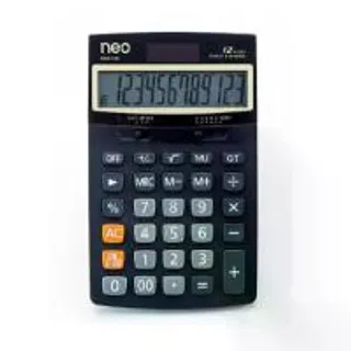 NEO NEO เครื่องคิดเลข 12 หลัก รุ่น 2202-12K สีดำ (MKP1636987)