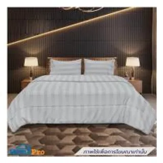 ชุดผ้าปูที่นอน 6 ฟุต (ชุด 6 ชิ้น) PICASSO TENCEL JASMINE สี GREY (1302265)