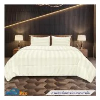 ชุดผ้าปูที่นอน 6 ฟุต (ชุด 6 ชิ้น) PICASSO TENCEL JASMINE สี CREAM (1302264)