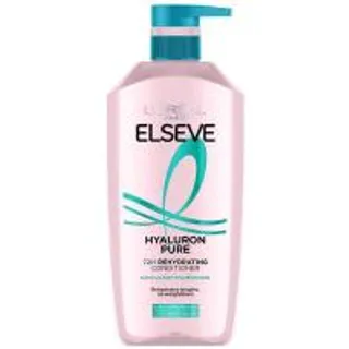 เอลแซฟคอนดิชั่นเนอร์ไฮยาลูรอนเพียว72เอชรีไฮเดรติ้ง 375มล. Elseve Hyaluron Pure 72H Rehydrating Conditioner 375ml. (8994993027071)