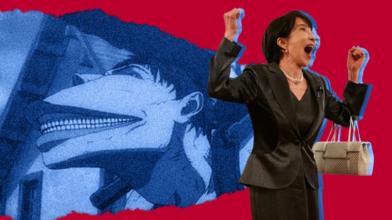 จากรอยยิ้มตื่นเต้นดีใจสู่มีมไททันเกวียน เมื่อสังคมญี่ปุ่นล้อเลียนผู้นำ ผ่านการเปรียบเป็นไททันคลานสี่ขา ผู้แบกสัมภาระและเอาแต่ทำตามผู้อื่น