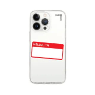 iPhone 13 Pro Clear Case Note Hello I'm... (88528791401188852879605815)