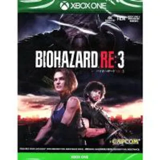XBOX XBO RESIDENT EVIL 3 (MULTI-LANGUAGE) (ASIA) (MKP0322228)
