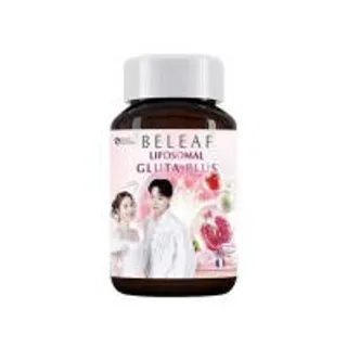 Beleaf บีลีฟ ไลโปโซมอล กลูต้า พลัส 20 แคปซูล 2 กระปุก แถมแอสตาแซนธิน 15 แคปซูล 2 กระปุก (325022-710766010)