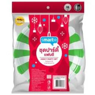 สมาร์ทเตอร์ชุดเช็ทปาร์ตี้แฟนซี 15ชิ้น สีเขียว Smarter Fancy Party Set P.15 Green (8853474084395)