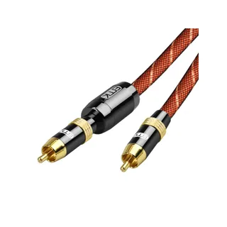 สายสัญญาณ ERTK Coaxial Audio RCA to RCA Audio Wire 5m