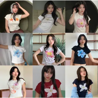 Stylist_Shop | Top920 Eternal Sunshine baby tee series by Stylist Shop ลิงค์1