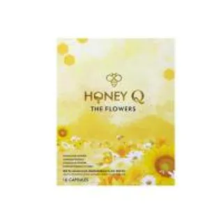 Honey Q เดอะฟลาวเวอร์ 10 แคปซูล/กล่อง (แพ็ก3กล่อง) แถมฟรีรีจูร่า 6 ซอง (373616-682866010)