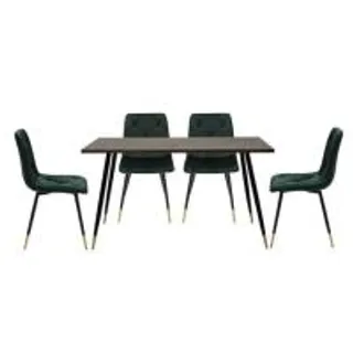 ชุดโต๊ะทานข้าว 4 ที่นั่ง SB FURNITURE TARISH 59022843 สีน้ำตาล (1307269)