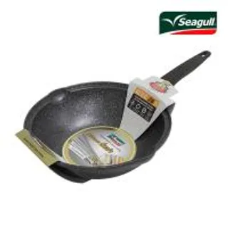 SEAGULL กระทะทรงลึกพรีเมียมมาร์เบิ้ล28ซม SEAGULL (74034324)