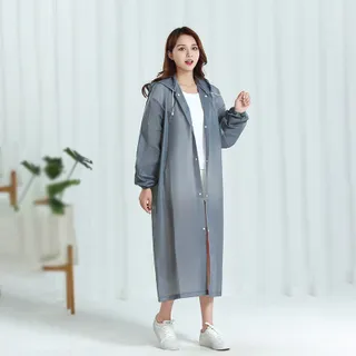 Kangle เสื้อกันฝนวัสดุ ✨EVA👍🏻เสื้อกันฝนสำหรับผู้ใหญ่👍🏻หนาคุณภาพสูงเสื้อกันฝนที่ทนทานเปิดฤดูกาลเรียน ของขวัญสำหรับนักเรียน
