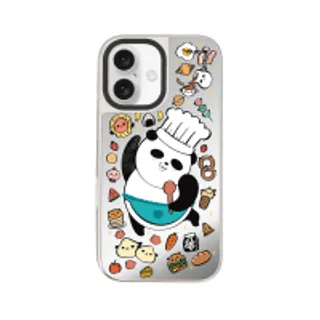 iPhone 16 Mirror Case MagSafe Panda The Chef (88528799927178852879525694)