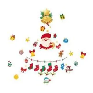 แผ่น PVC สุญญากาศ HOME LIVING STYLE CHRISTMAS 58x68 ซม. (1302748)