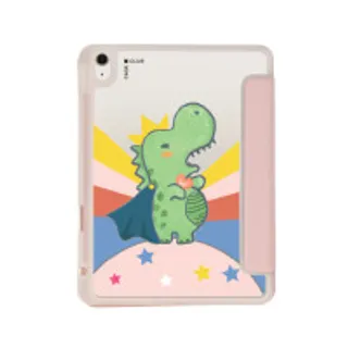 iPad Air4/5/6/7 11" 2025 (M2/M3) Clear Pink T-Rex World (88528799170488852879960655)