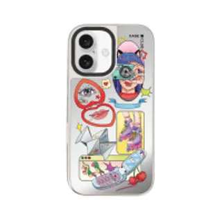 iPhone 16 Mirror Case MagSafe Analog Diary by Bomfha (88528799927178852879012422)