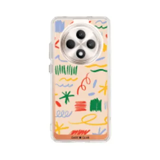 Oppo Reno 12F Clear Case Warm Shade Brush (88528791035958852879813166)