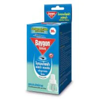 ไบกอนไฟฟ้าชนิดน้ำกลิ่นยูคาลิปตัส 30คืน รีฟิล Baygon Eletric Liquid Eucalyptus 30 Night Refill (8850175068280)