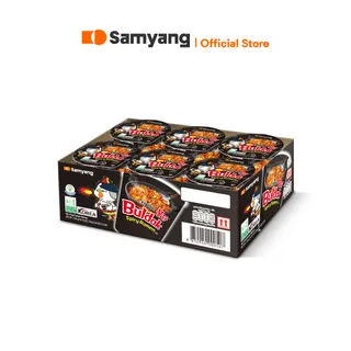 [แพ็ก 6 คัพ] Samyang Buldak Ramen Cup  ซัมยัง บูลดัก ราเมง แพ็ก 6 คัพ เลือกรสชาติ