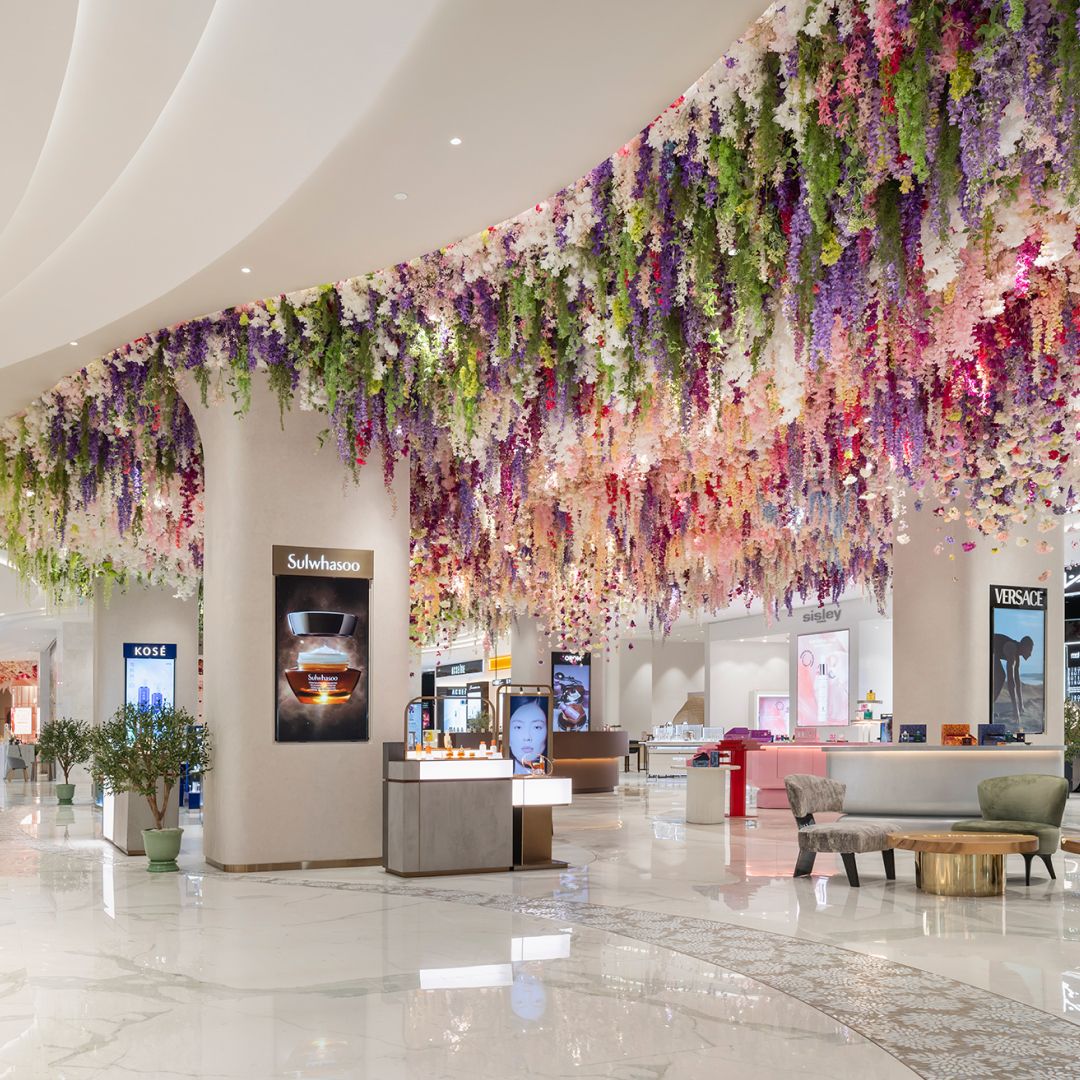 แรงบันดาลใจจาก Aurora สู่โซนความงาม Beauty Garden ช้อปปิงท่ามกลางสวนดอกไม้หลากหลายสีสันอ่อนหวานแบบสาวเฟมินีน 