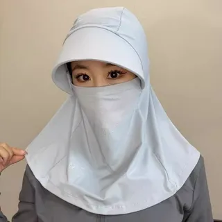 YONUO หมวกคลุมกันแดด แบบเต็มหน้า ป้องกันรังสียูวี หน้ากากกันยูวี face mask uv หมวกผ้าคลุมหน้าการป้องกัน UV ในช่วงฤดูร้อนสำหรับกิจกรรมกลางแจ้ง