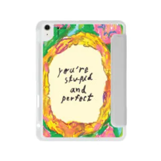 iPad Air4/5/6/7 11" 2025 (M2/M3) Clear Grey Mirror Quote by Juli Baker (88528793999748852879005011)