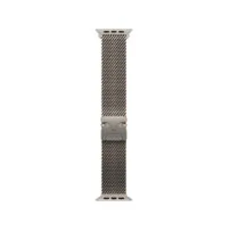 Apple Watch 49mm Natural Titanium Milanese Loop - Small (195949656132)
