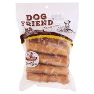 ด๊อกเฟรนด์อกไก่พันครั้นชี่โรลยักษ์ 400กรัม DogFriend Giant Crunchy Roll Wrapped With ChickenBreast 400g. (8850537999412)