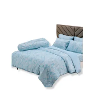 JESSICA BEDDING ชุดผ้าปูที่นอน 6 ฟุต 6 ชิ้น (คิงไซส์) รุ่น TENCEL 500 เส้นด้าย T865 สีฟ้า (MKP1873900)