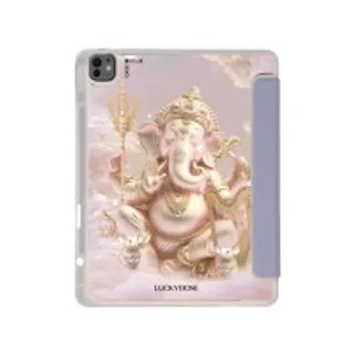 iPad Air6/7 13" 2025 (M2/M3) Clear Purple LuckyDose Ganesha Ganapati (88528799158918852879756722)
