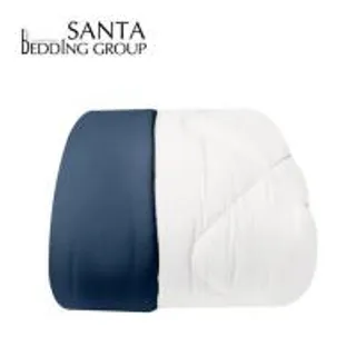 ผ้านวม SANTA BEDDING 100x90 นิ้ว สี WHITE/NAVY BLUE (1302071)