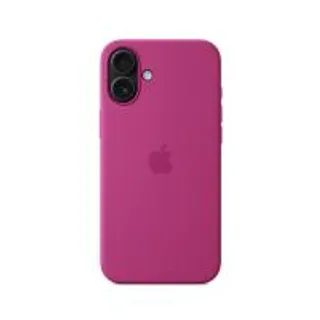 Apple iPhone 16 Plus Silicone Case with MagSafe - Fuchsia (195949885174)
