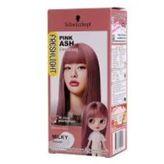 เฟรชไลท์ครีมเปลี่ยนสีผมสีน้ำตาลเทาชมพู Fresh Light Milky Pink Ash (8851332022015)