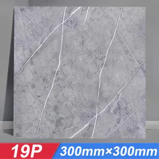 LUCKY HOME กระเบื้องยาง กระเบื้องยางลายหินอ่อน 3/3.5/4mm 30x30cm มี8ลายให้เลือก กระเบื้องปูพืน กระเบื้อยางลายไม้ กระเบื้องยางลายไม้ ยางกระเบื้องกาว ปูพื้นห้องนอน